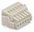 WAGO 734 Series Female Lighting Connector, 9-Pole, Female, 9-Way, Plug-In Mount, 10A