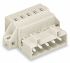 721 Series Male Lighting Connector, 3-Pole, Male, 3-Way, Cable Mount, 12A