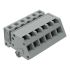 731 Series Series Connector, 6P-Pole, Female, 6-Way, Flange Mount, 12A