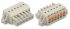 WAGO 2721 Series Female Lighting Connector, 20-Pole, Female, 20-Way, Cable Mount, 16A