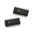 CMOS, TTL, AELT-8000-S102, 4 bits 3-State, Inversión|Sin inversión SOIC-16 16 pines