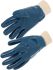 SINGER SAFETY NBR327 Blue Cotton Abrasion Resistant, Cut Resistant, Heat Resistant, Puncture Resistant, Tear Resistant