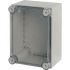 Eaton xEnergy Safety Series Light Grey Plastic General Purpose Enclosure, IP65, IK10, Transparent Lid, 250 x 187.5 x