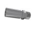 Parker Crimped Hose Fitting 1/4 in Hose to M18 x 1.5 Male, 1D248-10-4