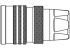 Parker Brass, Steel Female Hydraulic Quick Connect Coupling, G 1 Female