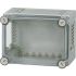 Eaton xEnergy Safety Series Grey Plastic General Purpose Enclosure, IP65, IK10, Transparent Lid, 250 x 187.5 x 175mm