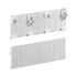 2172 Series Plastic Blanking Plate for Use with For Enclosure, 180 x 55 x 350mm