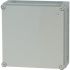 xEnergy Safety Series Light Grey Plastic General Purpose Enclosure, IP65, IK10, Flanged, Light Grey Lid, 375 x 375 x