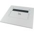 Eaton 钢底板, RAL 7035, 用于底部安装,屋顶安装, 505mm长 x 285mm宽 x 20mm高, 22842系列