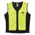 Gilet haute visibilité Noir, Jaune Léger Ergodyne, taille L avec fermeture éclair Zip