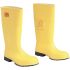 MV-136J Yellow Steel Toe Capped Unisex Safety Boot, UK 6.5, EU 40