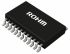 ROHM Motor Controller 3-phasig BD62018BFS-E2, SSOP-A24, 24-Pin, 15mA, 10 → 18 V, 3-Phasen Motor