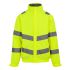 Regatta Professional TRW457 Yellow Unisex Hi Vis Jacket, XXL