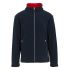 Regatta Professional TRF725 Navy/Red Fleece, Polyester Fleece Jacket S