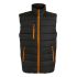 Regatta Professional TRA892 Black, Orange Bodywarmer, XL