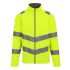 Regatta Professional TRA712 Yellow Unisex Hi Vis Softshell, XXXL