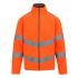 Regatta Professional Orange Unisex Hi Vis Fleece, XL