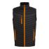 Gilet Nero, Arancione Regatta Professional TRA894, L per , Unisex