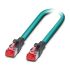 Phoenix ContactNBC, 5m Cat6, Blue RJ45 to Male RJ45 Male, S/FTPShielded, Terminated Polyurethane Sheath