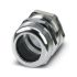 Phoenix Contact 14111 Series Silver Brass Cable Gland, M63mm Thread, 34mm min., 44mm max., IP66, IP68, IP69