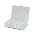 Phoenix Contact 8 Cell Transparent Polystyrene Compartment Box, 46mm x 250mm
