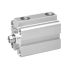 EMERSON ? AVENTICS Pneumatic Piston Rod Cylinder - 0822010625, 20mm Bore, 30mm Stroke, KHZ Series, Double Acting