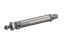 EMERSON ? AVENTICS Roundline Cylinder - 0822334211, 25mm Bore, 400mm Stroke, MNI Series, Double Acting