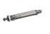 EMERSON ? AVENTICS Roundline Cylinder - 0822334454, 25mm Bore, 10mm Stroke, MNI Series, Double Acting