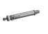 EMERSON ? AVENTICS Roundline Cylinder - 0822234008, 25mm Bore, 200mm Stroke, MNI Series, Double Acting