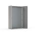 Supporto da pavimento nVent HOFFMAN, porta doppia, in Acciaio inox 304, 2000 x 1600 x 400mm, IP55