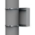 nVent HOFFMAN EPF Series Mild Steel Pole Mounting Kit for Use with Enclosure, 35 x 496 x 25mm