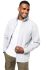 KARIBAN K911 White Fleece, Polyester Men Fleece Jacket S