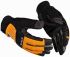 GUIDE GLOVES GUIDE 6401 Black, Orange Elastane, Metal Mesh, Neoprene, Nylon, Polyester, Synthetic Leather Cut