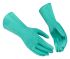 GUIDE GLOVES GUIDE 4038 Green Nitrile Chemical Resistant Work Gloves, Size 11