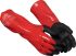 Guantes de trabajo de Elastano, Nitrilo, Nylon Negro/rojo GUIDE GLOVES serie GUIDE 9510, talla 7, con recubrimiento de