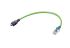 HARTINGHARTING ix Industrial, 1m Cat5, Green Type A Plug to Male RJ45, ShieldedShielded, Terminated PVC Sheath