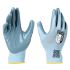 Gants de manutention Unigloves Nitrex 250BU taille 6, Industrie agroalimentaire, 10Paire, Bleu