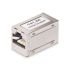 Acoplador Ethernet StarTech.com, interfaz RJ45, de Cat6a, de 2 puertos, apantallado