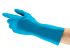 Ansell Alpha Tec Arbeitshandschuhe Größe 9 Gutes Tastgefühl Naturkautschuk Blau 1Paar