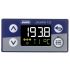 Jumo 701510 Panel Mount Digital Indicator, 22 x 89mm 3 Input Relay, 110 → 240 V ac Supply Voltage Controller