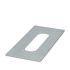 Phoenix Contact MD Series Stainless Steel Base Plate for Use with CES Multigates, 338 x 168 x 2mm