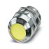 Phoenix Contact G-ESISEC Series Brass Brass Cable Gland, M50 x 1.5mm Thread, 21mm min., 35mm max., IP66, IP68