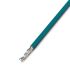 Phoenix ContactFL Cat5, BlueShielded, Terminated Polyurethane Sheath