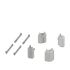 Phoenix Contact UCS Series PC Mounting Set for Use with Enclosure, 16.1 x 16.1 x 25mm