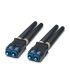 Phoenix Contact, PSM, SCRJ Multimode Duplex Fibre Optic Connector, GOF, PCF, POF 980/1000μm Fibre Size, < 1.5dB