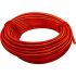 Mueller Electric Einzeladerleitung, 18 AWG 100ft Rot Silikon isoliert 413 / 0,05 mm Litzen