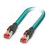 Phoenix ContactNBC, 20m Cat5, Blue RJ45 to Male RJ45 Male, SF/UTPShielded, Terminated Polyurethane Sheath