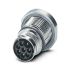 Phoenix Contact, ST IP67 Silver Rear Mount 5+PE Industrial Power Plug, Rated At 14A, 630 V dc