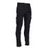 Nine worths USAIN 's Black Trousers Stretchy 34in W 112cm L