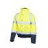 Active Gear HVFLAY Navy/Yellow Unisex Hi Vis Jacket, M